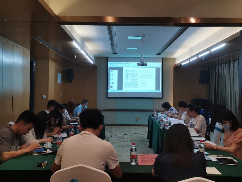 粵桂縣域經(jīng)濟(jì)產(chǎn)業(yè)合作示范區(qū)（城中村）棚戶區(qū)改造項(xiàng)目安置小區(qū)外配套設(shè)施項(xiàng)目——濱江南路一期項(xiàng)目初步設(shè)計(jì)審查會(huì)在賀州順利召開(kāi)