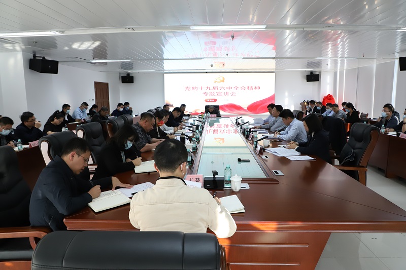 周善雄到廣西工程咨詢集團(tuán)開展黨的十九屆六中全會(huì)專題宣講